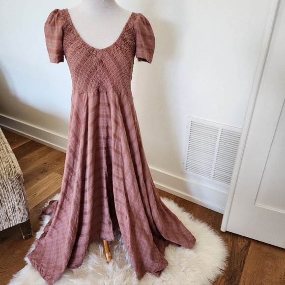 Opia Byron Bay River Rose Maxi Dress Small - Picture 2 of 11